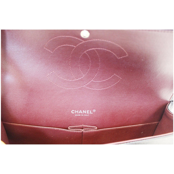 CHANEL Classic Maxi Jumbo Double Flap Caviar Leather Shoulder Bag-US
