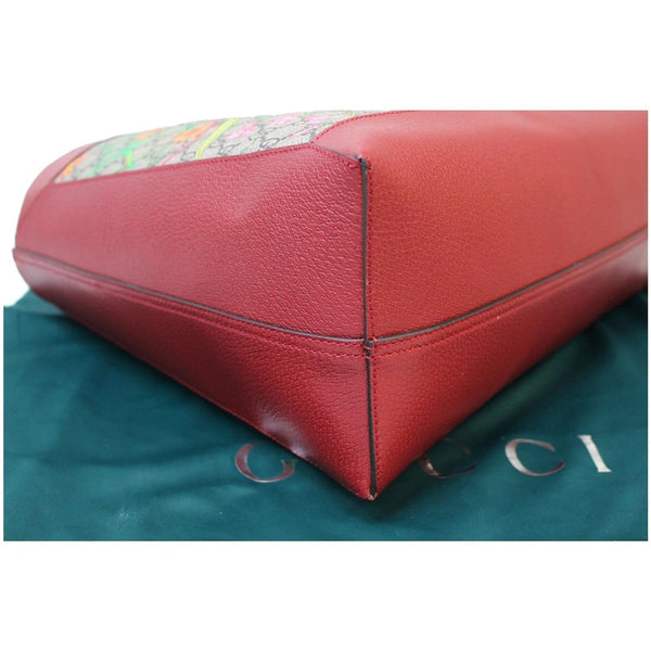GUCCI Ophidia GG Flora Medium Tote Bag Red 547947