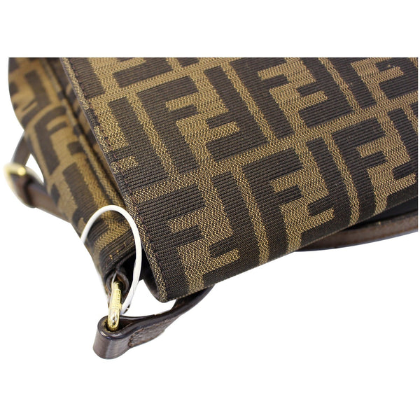 FENDI Zucca Small Crossbody Bag Tobacco Brown
