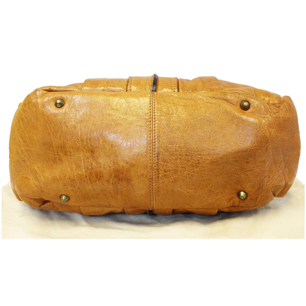 CHLOE Heloise Large Shoulder Handbag Brown Tan-US