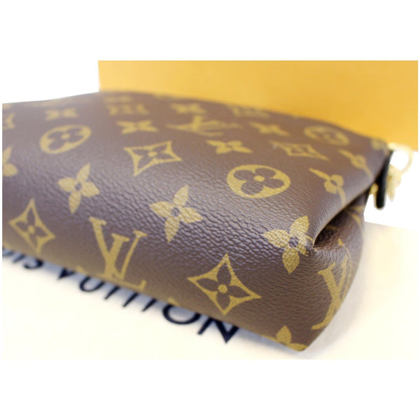 LOUIS VUITTON Pallas Monogram Canvas Clutch Crossbody Bag Brown/Black-US