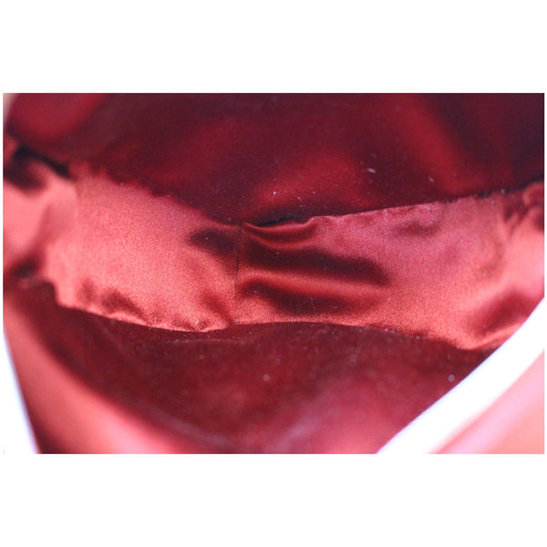 DOLCE & GABBANA L'amore Heart Leather Shoulder Bag Red