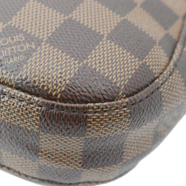 LOUIS VUITTON South Bank Besace Damier Ebene Crossbody Bag Brown