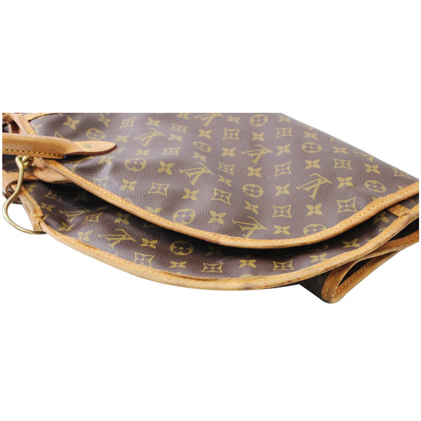 LOUIS VUITTON Monogram Canvas Garment Cover Bag Brown
