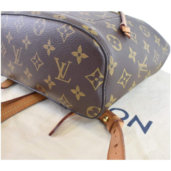 bottom corner lv Montsouris NM Monogram Canvas Backpack