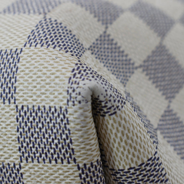 LOUIS VUITTON Graceful PM Damier Azur Shoulder Bag White