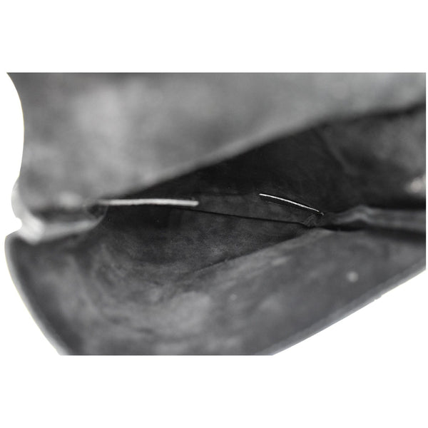 YVES SAINT LAURENT Anita Fringe Leather Crossbody Bag Black