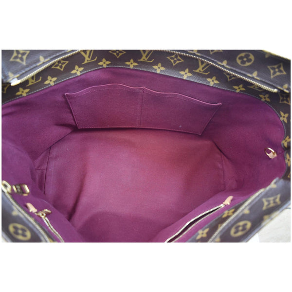 LOUIS VUITTON Monogram Canvas Raspail MM Shoulder Bag Brown