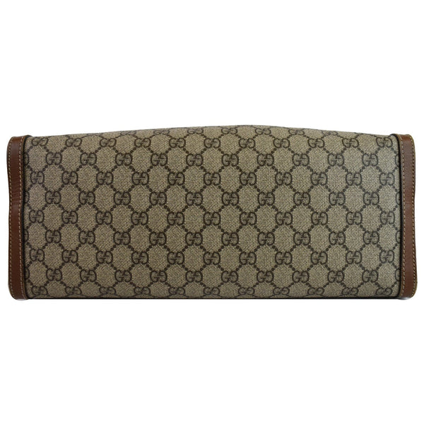 Gucci Padlock Medium GG Supreme Canvas bag bottom side