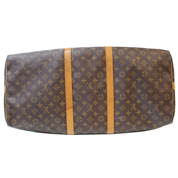 Louis Vuitton Keepall 60 Bandouliere Travel Bag bottom view