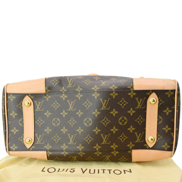 LOUIS VUITTON Retiro GM Monogram Canvas Shoulder Bag Brown