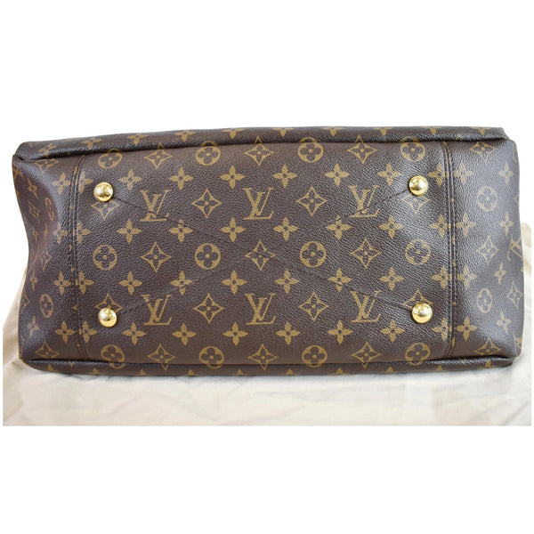 Lv Artsy MM Shoulder Bag monogram canvas bottom