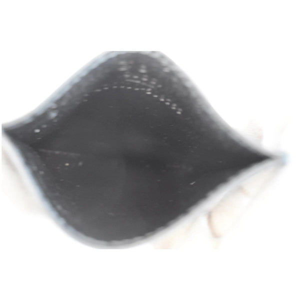 Gucci Microguccissima Card Case Black - interior look