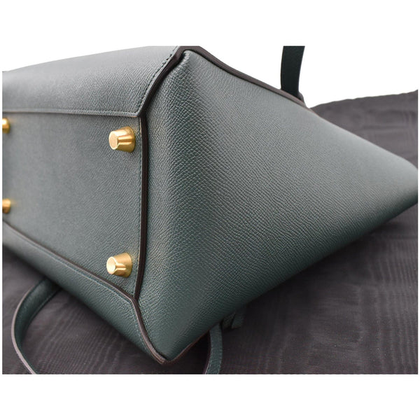 CELINE Mini Belt Grained Calfskin Leather Shoulder Bag Amazone