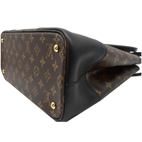 LOUIS VUITTON Flandrin Monogram Canvas Tote Shoulder Bag Brown