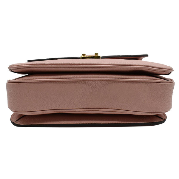 LOUIS VUITTON Metis Pochette Empreinte Leather Crossbody Bag Rose Poudre