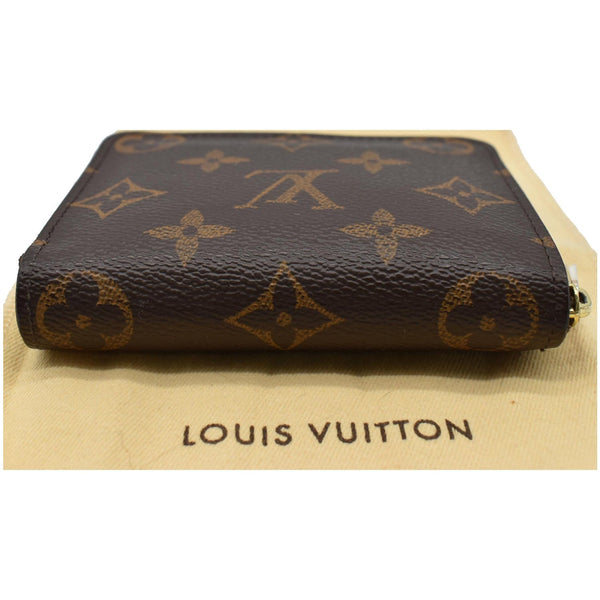 LOUIS VUITTON Monogram Canvas Zippy Coin Purse Brown