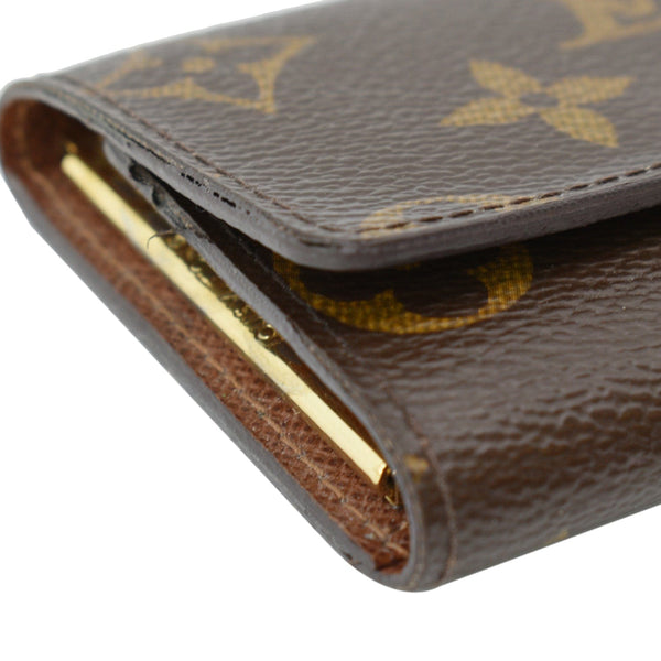 LOUIS VUITTON Monogram Canvas 6 Key Holder Brown