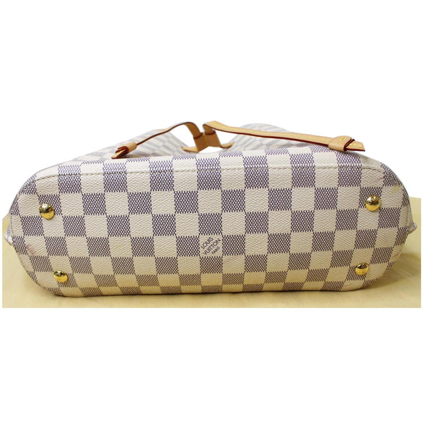 bottom look LV Girolata Damier Azur Shoulder Bag
