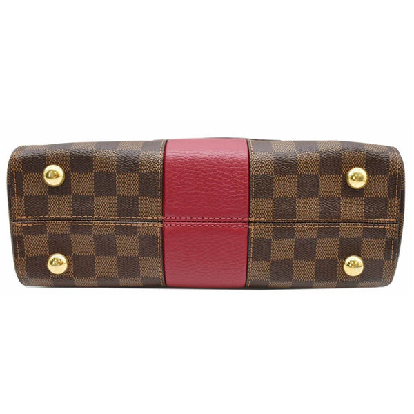 LOUIS VUITTON Bond Street MM Damier Canvas Crossbody Bag Bordeaux