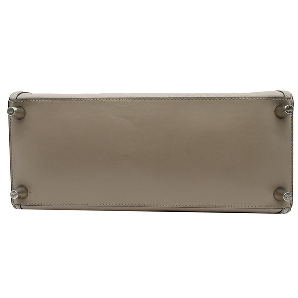 CHRISTIAN LOUBOUTIN Paloma S Medium Leather Tote Bag Gray