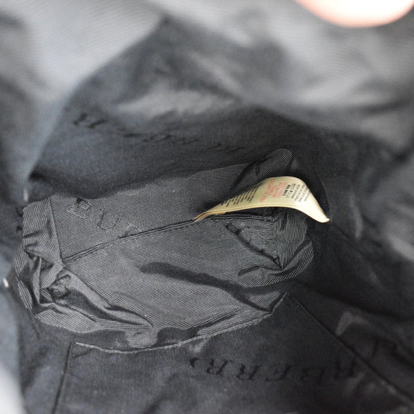 BURBERRY Technical Rucksack Nylon Backpack Bag Black