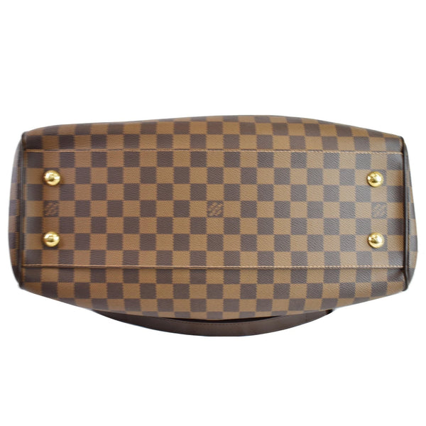 LOUIS VUITTON Trevi GM Damier Ebene Shoulder Bag Brown