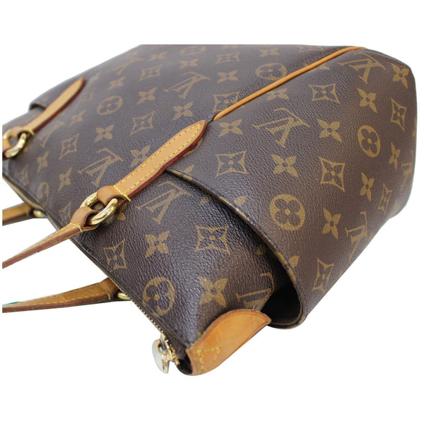 LOUIS VUITTON Totally PM Monogram Canvas Shoulder Bag Brown