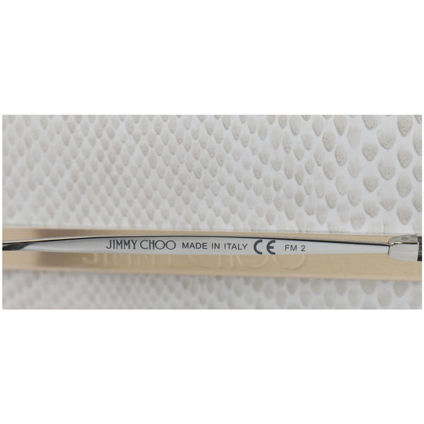 JIMMY CHOO Grey Gradient Round Sunglasses GOTHA/S 509C 50 - Final Sale