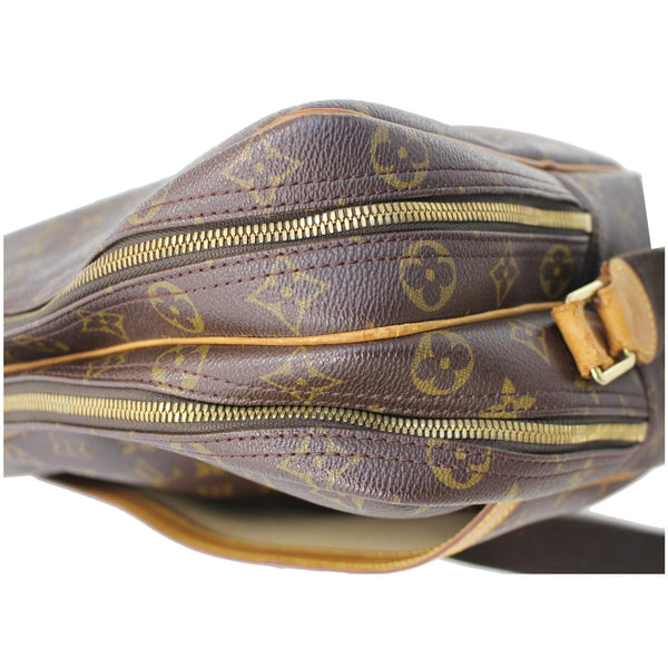 seams lv Reporter GM Monogram Canvas Shoulder Bag