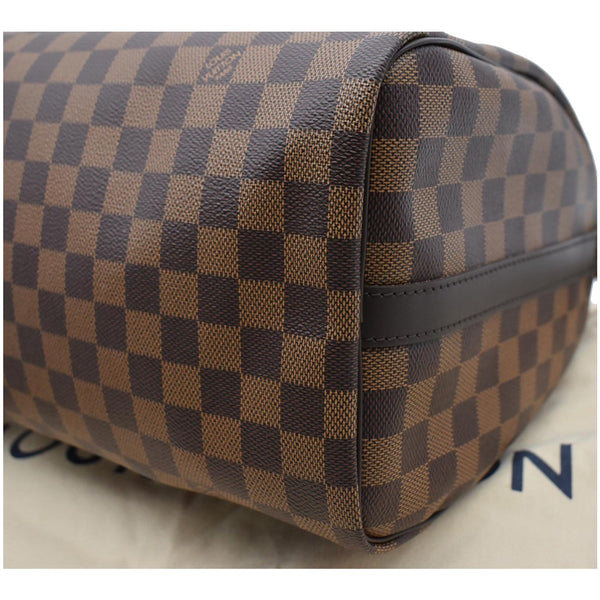 LOUIS VUITTON Speedy 30 Bandouliere Damier Ebene Shoulder Bag Brown
