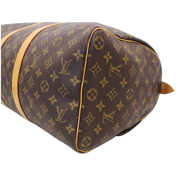 Louis Vuitton Keepall 45 Monogram Canvas Travel Bag - bottom
