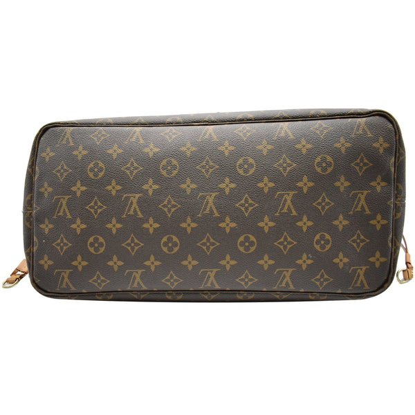 LOUIS VUITTON Neverfull GM Monogram Canvas Tote Bag Brown