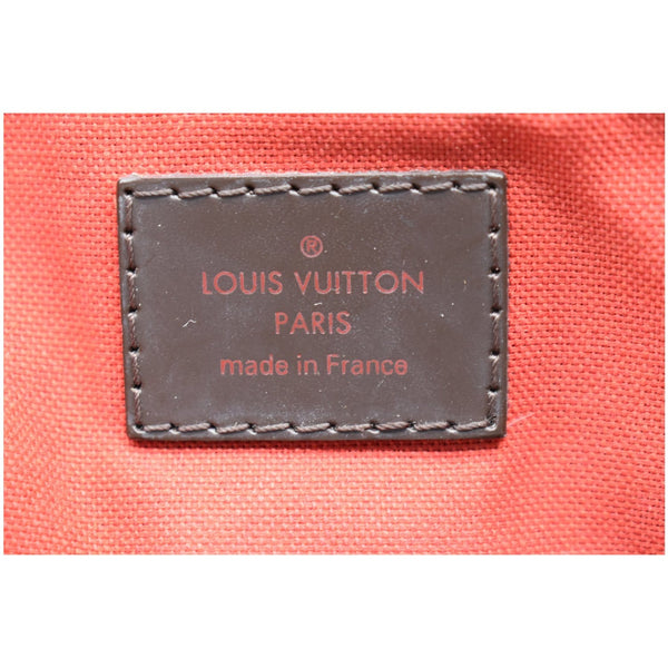 LOUIS VUITTON Siena MM Damier Ebene Shoulder Bag Brown