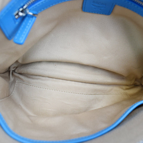 MCM Visetos Medium Canvas Crossbody Pouch Multicolor