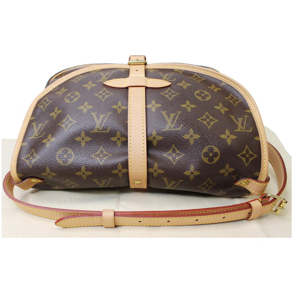 LOUIS VUITTON Saumur 30 Monogram Canvas Shoulder Bag Brown