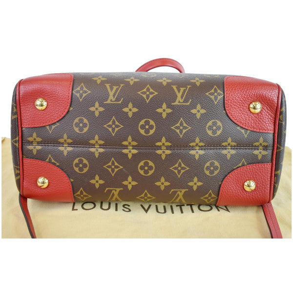 LOUIS VUITTON Retiro NM Monogram Canvas 2Way Shoulder Bag Red