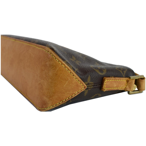 LOUIS VUITTON Trotteur Monogram Canvas Crossbody Bag Brown