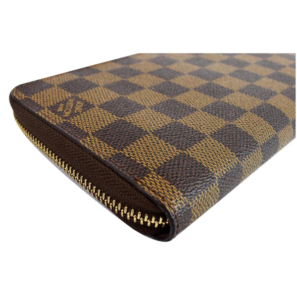 Louis Vuitton Zippy Organizer Damier Ebene Wallet checks interior