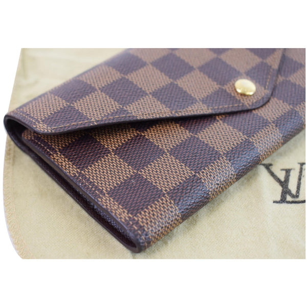 Louis Vuitton Josephine Damier Canvas Wallet Brown