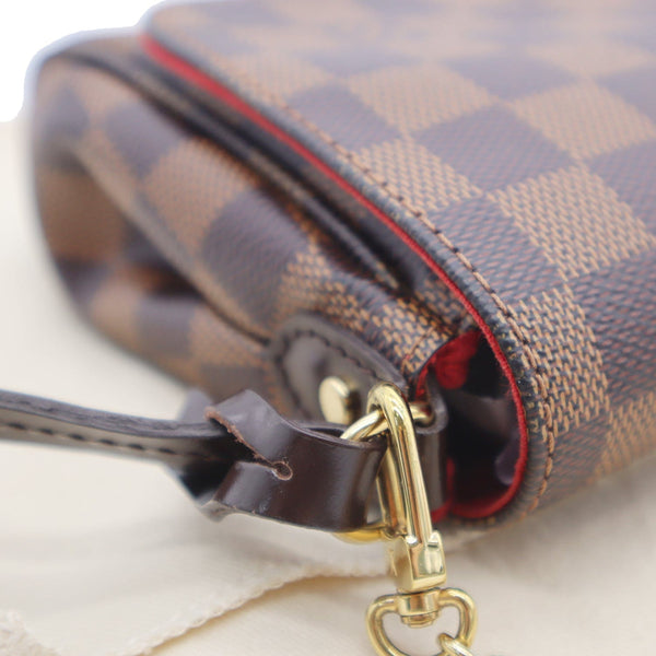 LOUIS VUITTON Favorite PM Damier Ebene Crossbody Bag Brown
