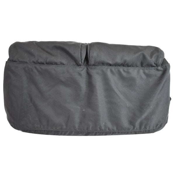 PRADA Vela Nylon Messenger Bag Black