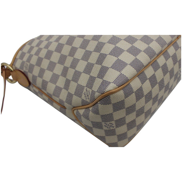 LOUIS VUITTON Delightful PM Damier Azur Hobo Bag White
