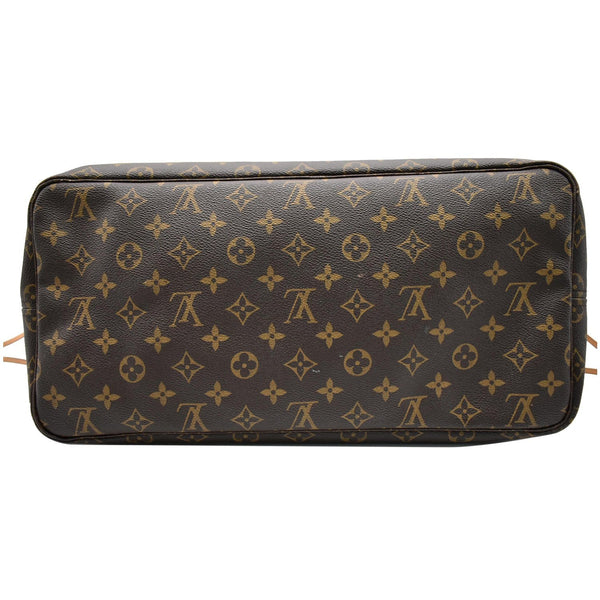LOUIS VUITTON Neverfull GM Monogram Canvas Tote Bag Brown
