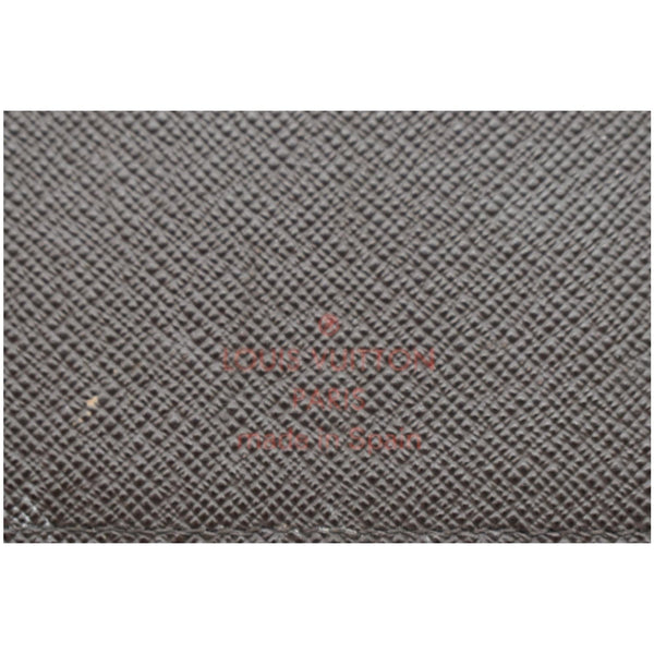 LOUIS VUITTON Insolite Damier Ebene Wallet Brown