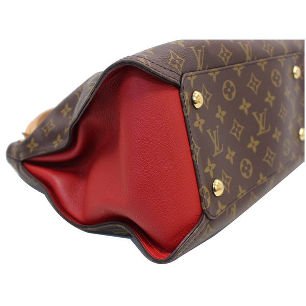 LOUIS VUITTON Gaia Monogram Canvas Shoulder Bag Brown