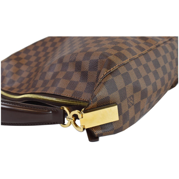 LOUIS VUITTON Portobello GM Damier Ebene Shoulder Bag Brown