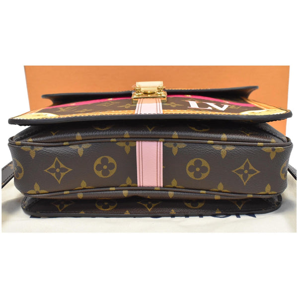 LV Summer Trunks Pochette Metis Monogram Bag Bottom Brown