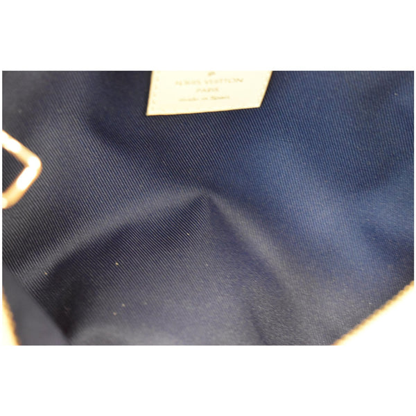 LV Discovery Monogram Watercolor Bumbag inner view