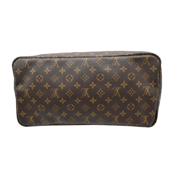 LOUIS VUITTON Neverfull GM Monogram Canvas Tote Bag Brown